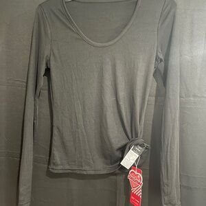 Stylish Black Long Sleeve Blouse